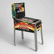 Arcade 1Up Attack on Mars pinball machine with colourful alien-themed cabinet art, front view