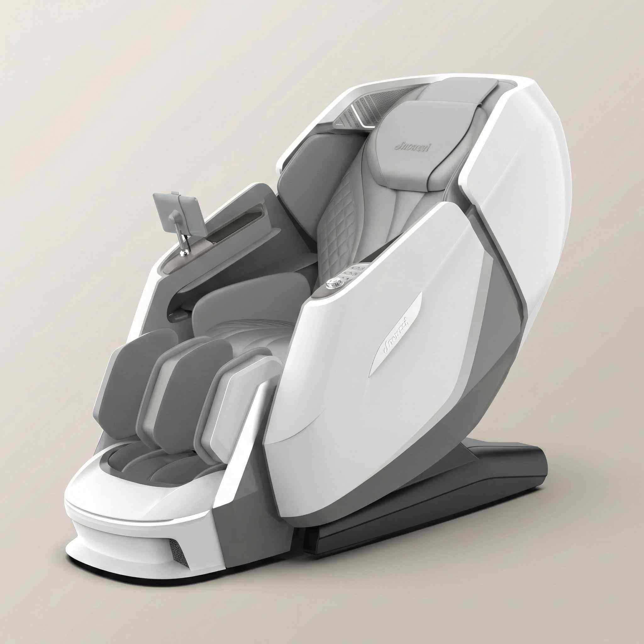 Jacuzzi JPro704XR massage chair from the side showing the sleek curved profile