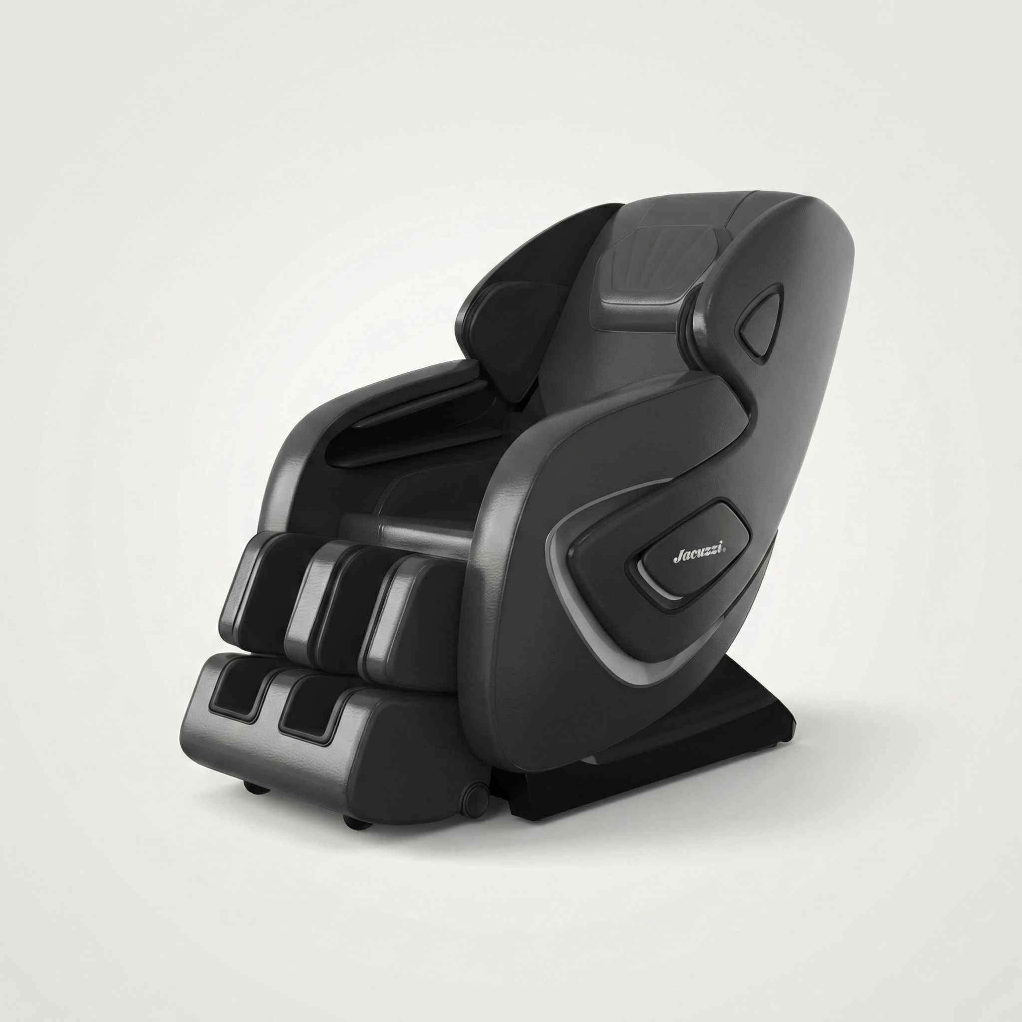 Jacuzzi® JPro503XR™ massage chair shown from a three-quarter rear angle on white background