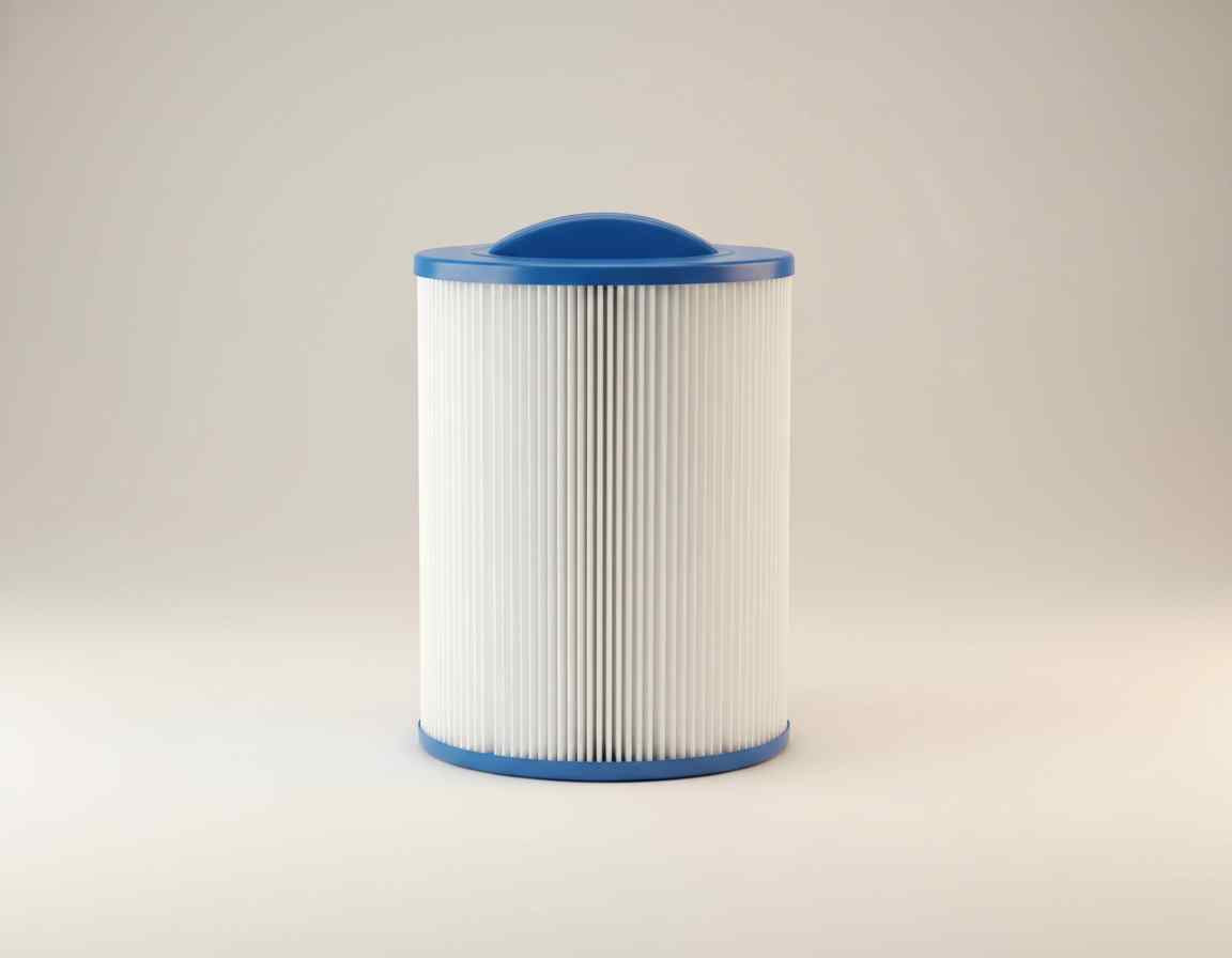 ProAqua replacement filter cartridge with beige background